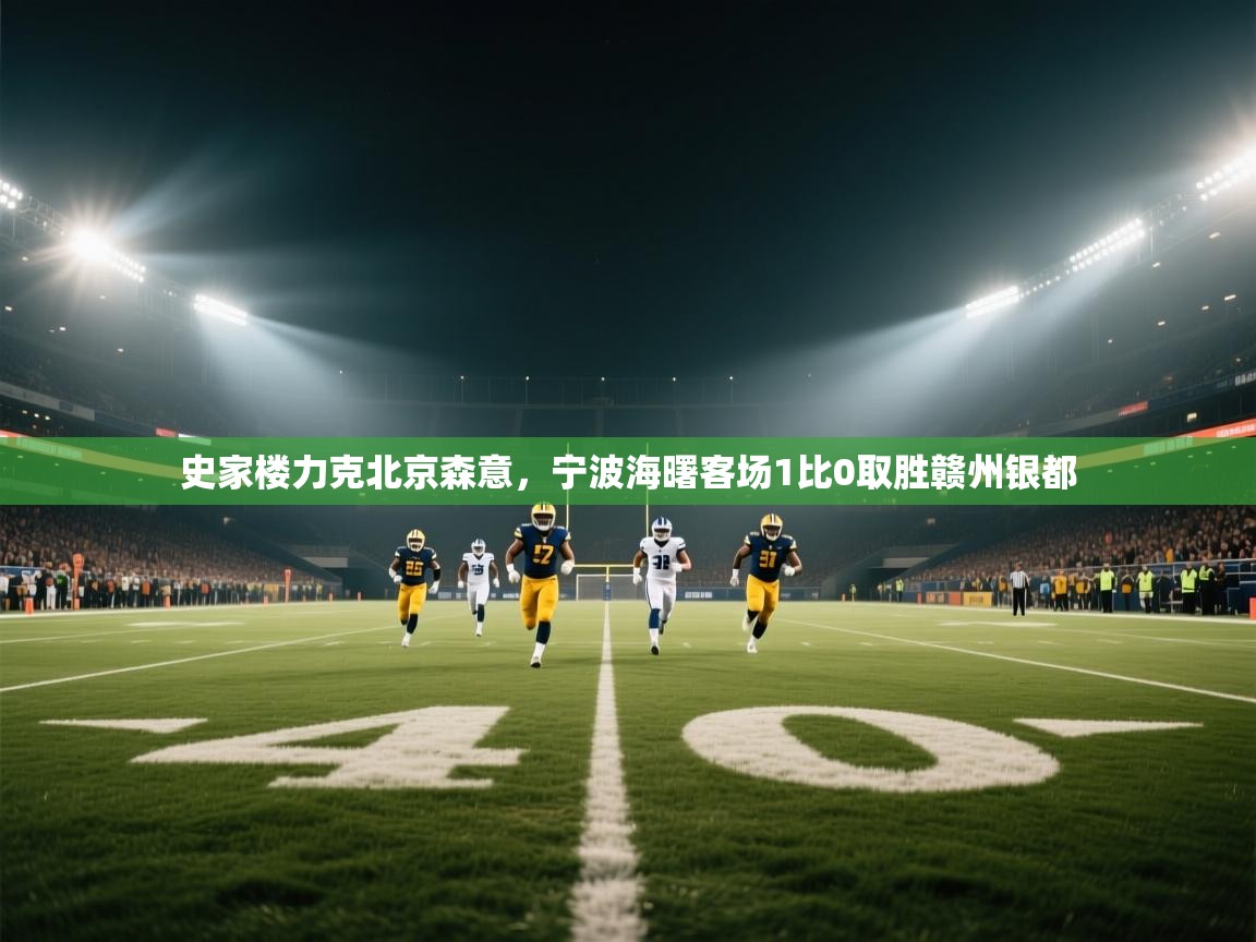 史家楼力克北京森意，宁波海曙客场1比0取胜赣州银都  第1张